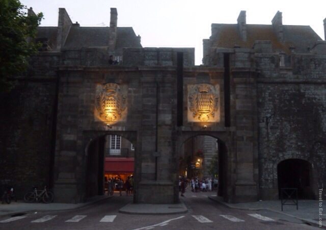 Intramuros. Saint Malo, Bretagne France
