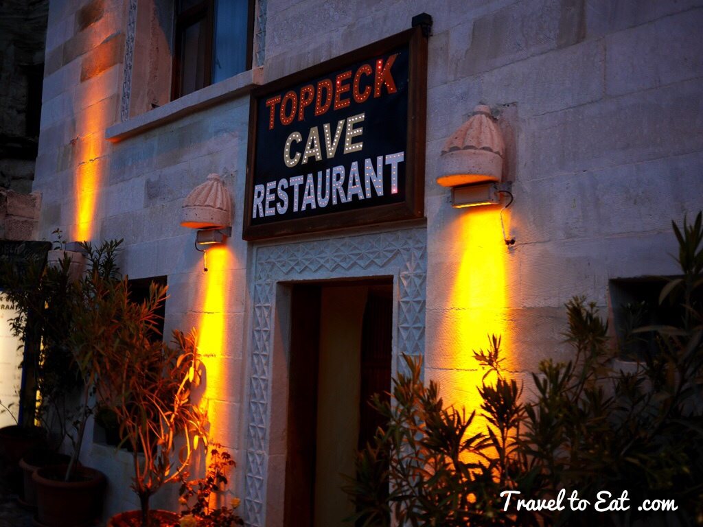 Topdeck Cave Restaurant. Göreme, Cappadocia, Turkey Travel To Eat
