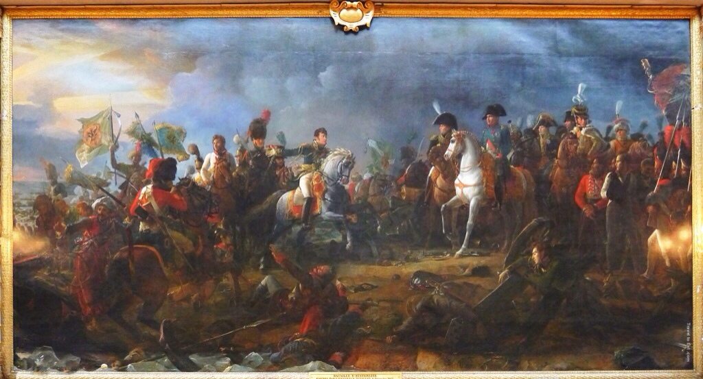 La Bataille d'Austerlitz 1805 by François Gérard commissioned 1806. Galerie des Bataille, Versailles