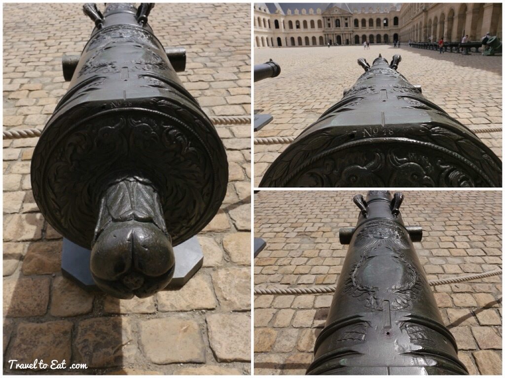 Keller 24 Pounder Le Combatant Founded by the Keller Brothers in Douai 1674. Note the Addition of a Sight. Musée de l'Armee, Paris