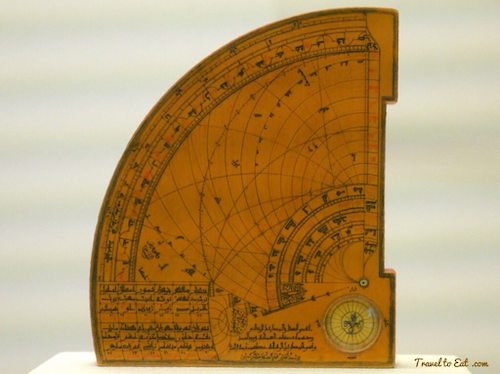 Arabic Quadrant Astrolabe by Muhammad al-Sakasi al-Jarkasi 1891-1892. British Museum Number 1997,0210.1, London