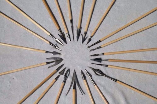 Medieval Arrowhead Examples