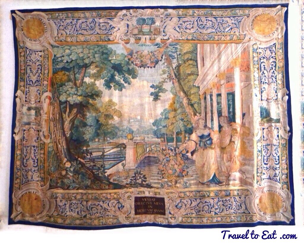 Tenture du Cantique des Cantiques, Que Mon Bien-Aimé Vienne et son Jardin, 17th Century. Tau Palace. Reims, France