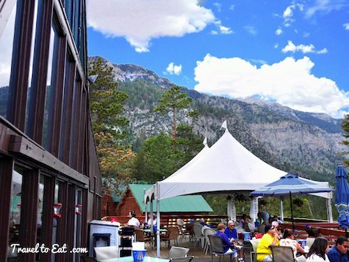 Mount Charleston Lodge Restaurant. Las Vegas Nevada