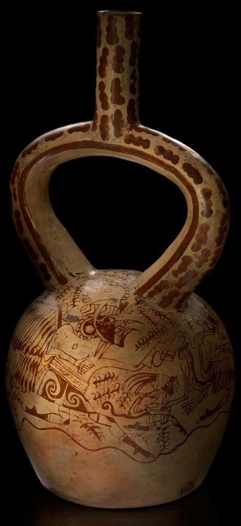 Moche Bird Runner. Smithsonion National Museum of The American Indian (400-700 CE) 16/8980, Washington DC