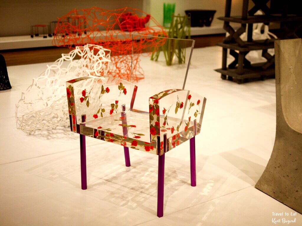 Miss Blanch Armchair by Shira Kuramata 1988. Beaux Arts Museum Montréal Photo-Nov-22-2016-738-PM.jpg