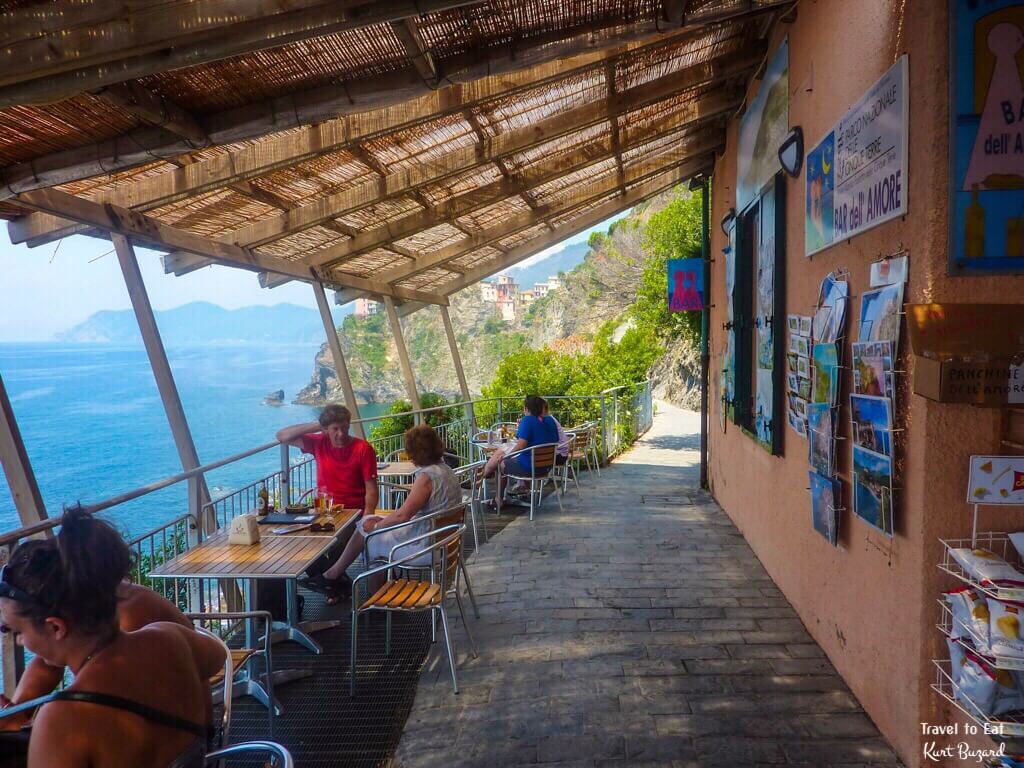 Bar dell'Amore. Cinque Terre Italy