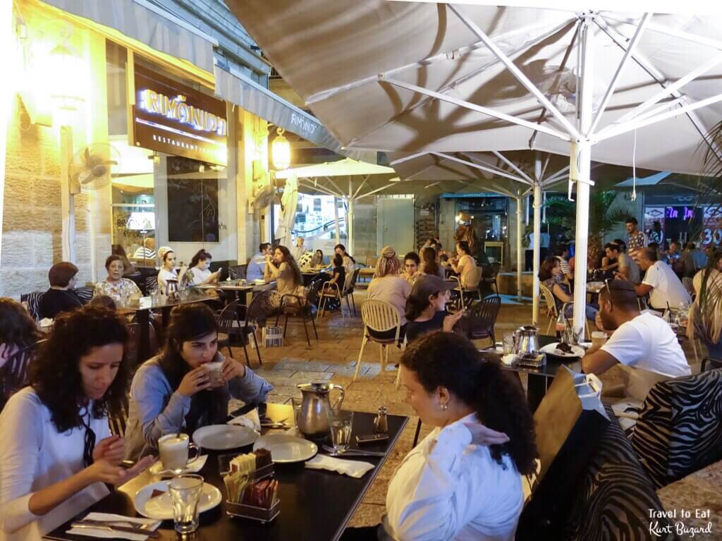 Café Rimon in East Jerusalem