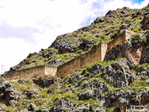 Fortifications of the Ollantaytambo Fortress, Peru