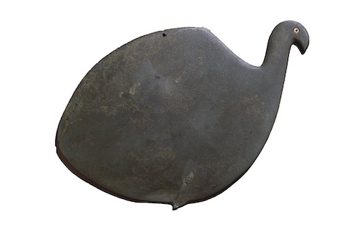 Ancient Egyptian Palette in the Form of a Bird, Perhaps a Guinea Fowl (3600-3200 BCE) Brooklyn Museum, Charles Edwin Wilbour Fund