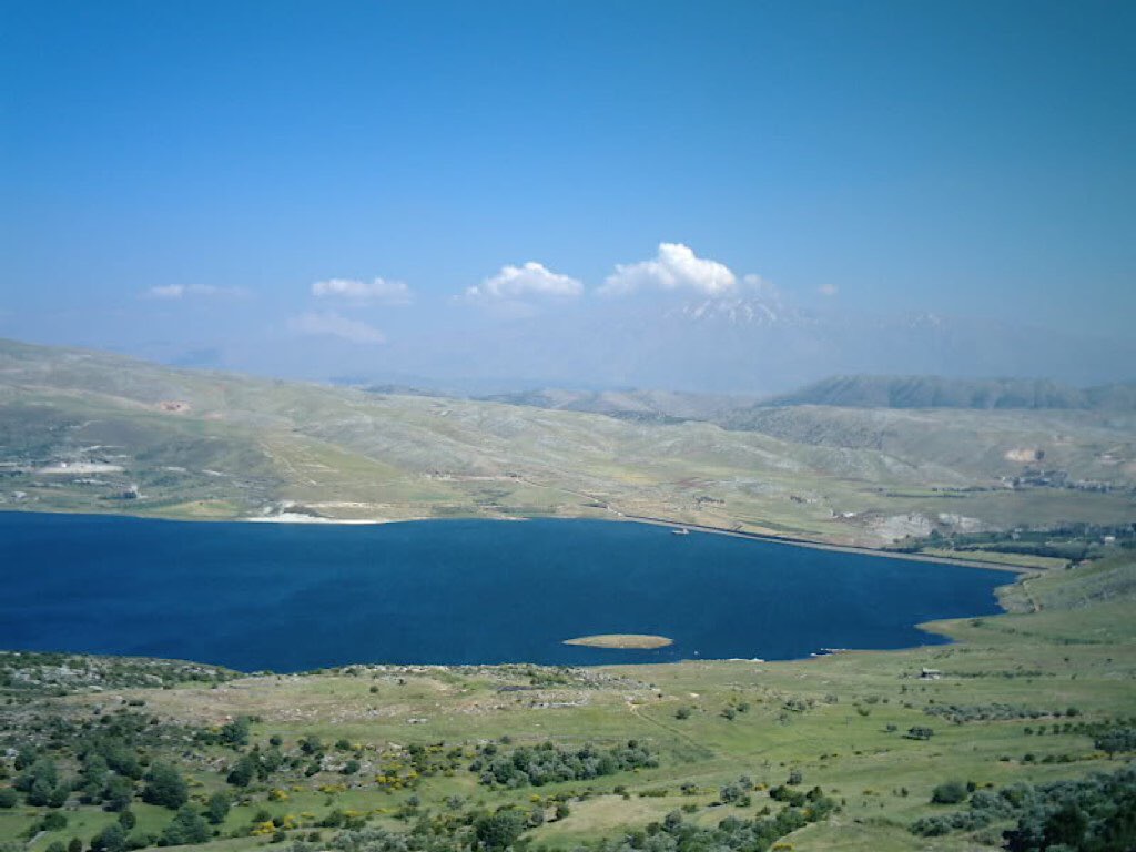 Lake Moeris in the Faiyum, Egypt