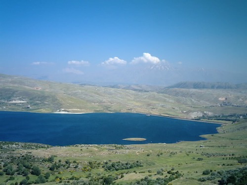 Lake Moeris in the Faiyum, Egypt