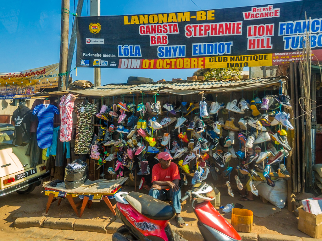 Commerce in Antananarivo Madagascar