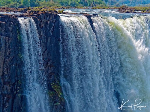 Victoria Falls of the Zambezi River