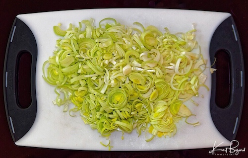 Chopped Leeks