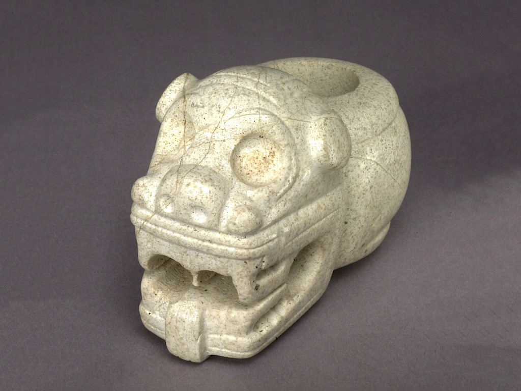 Jaguar Mace Head. Greater Nicoya (1-500 CE). Denver Art Museum