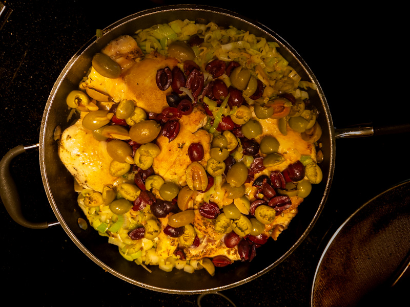 Puttanesca Chicken with Artichokes